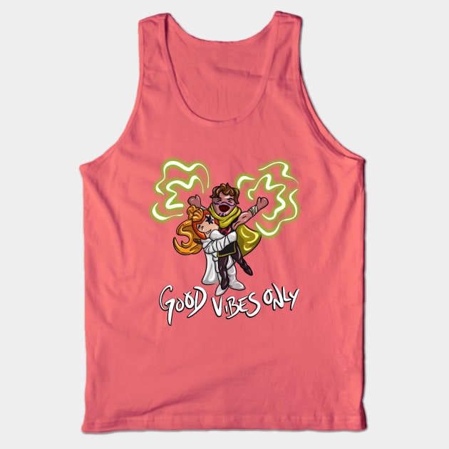 Good vibes Tank Top by carcrashcarlos